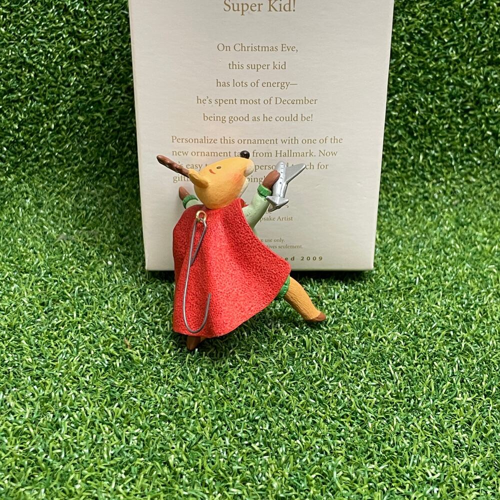 2009 Hallmark Keepsake Super Kid! Christmas Ornament - Picture 4 of 5